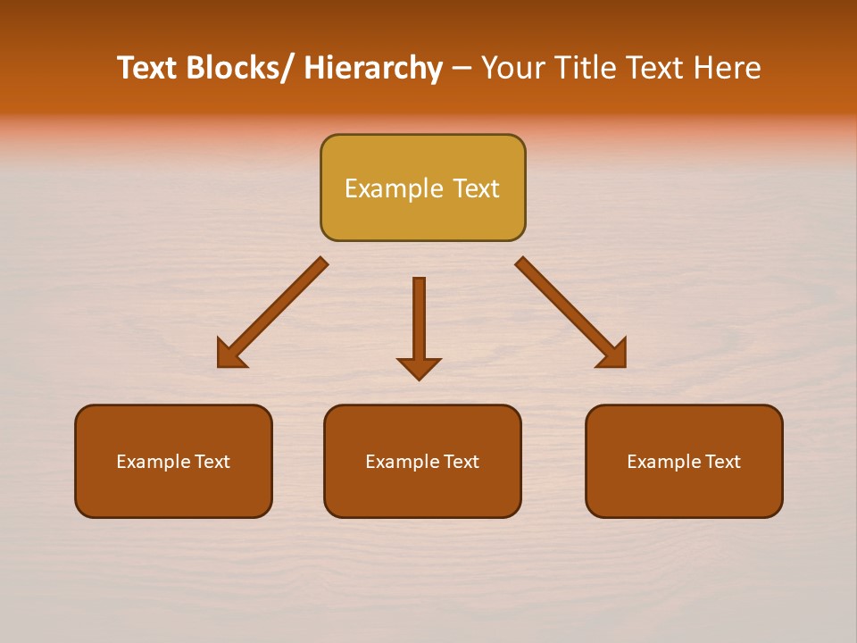 Rundown Wall Hardwood PowerPoint Template