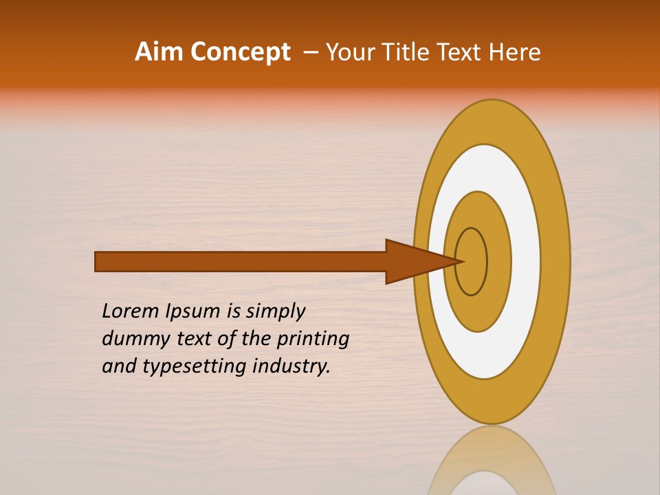 Rundown Wall Hardwood PowerPoint Template