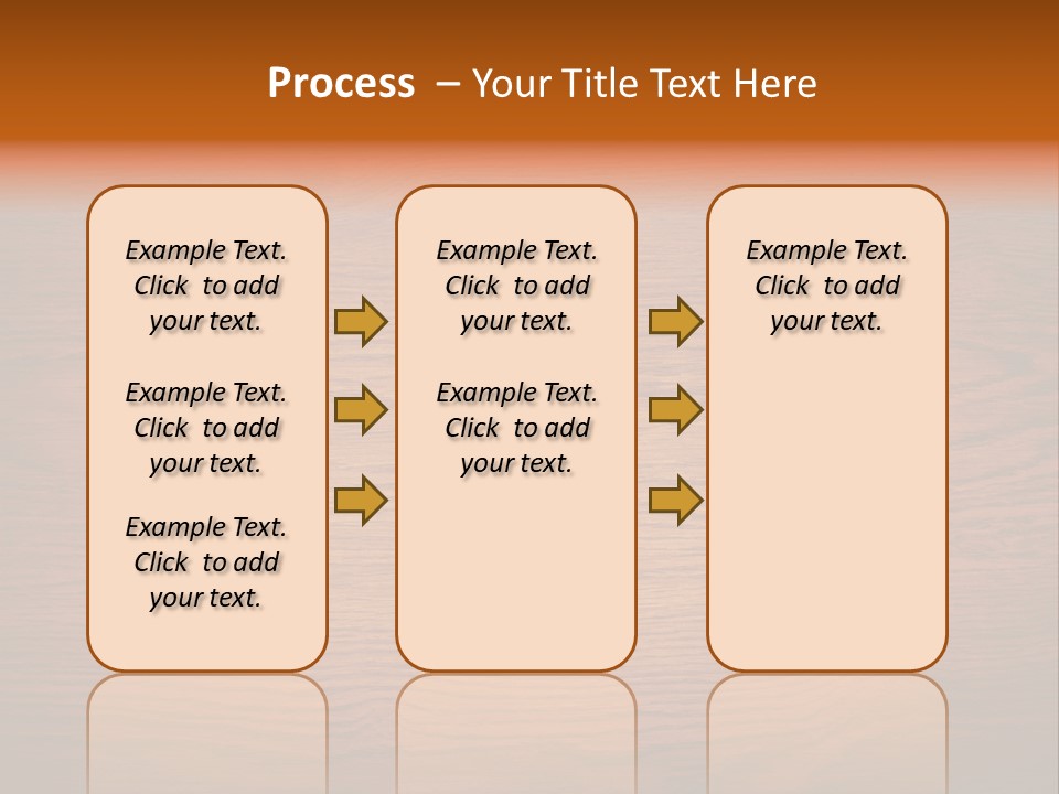 Rundown Wall Hardwood PowerPoint Template