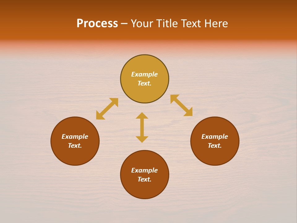 Rundown Wall Hardwood PowerPoint Template