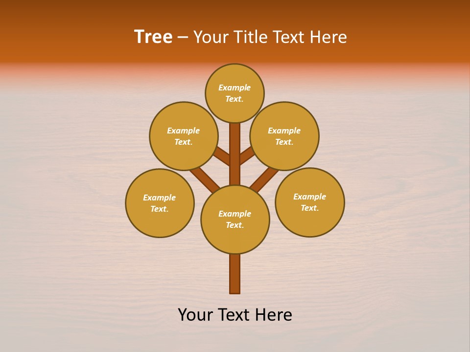 Rundown Wall Hardwood PowerPoint Template