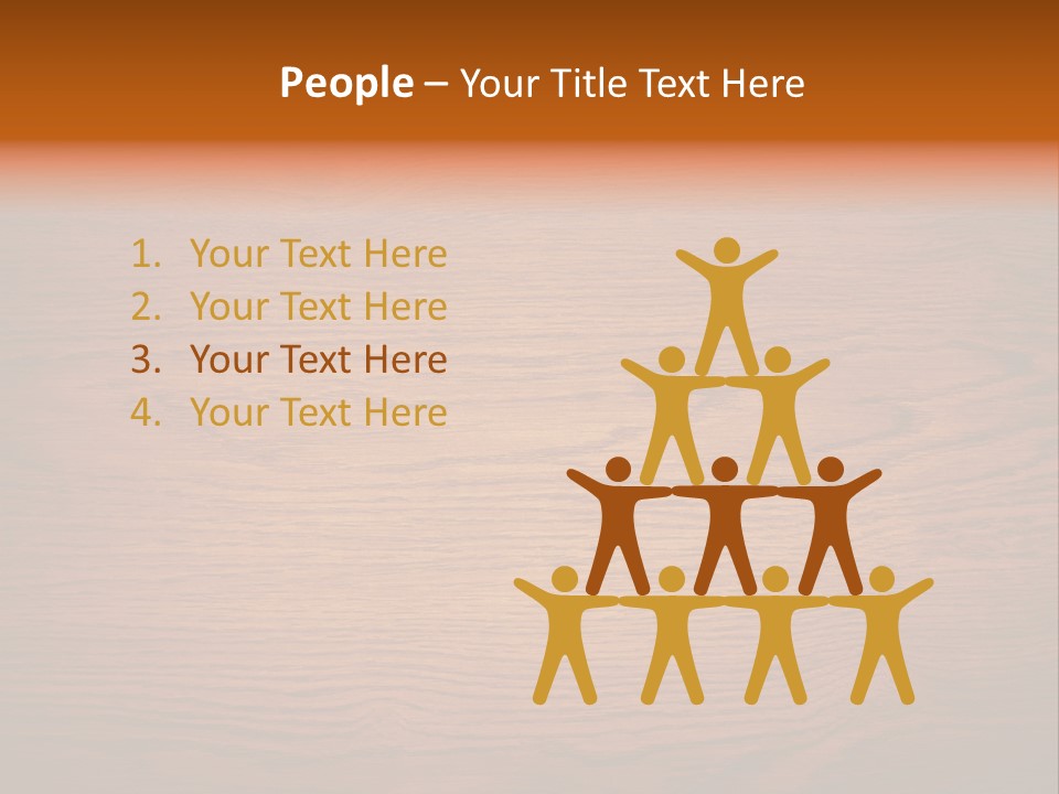 Rundown Wall Hardwood PowerPoint Template