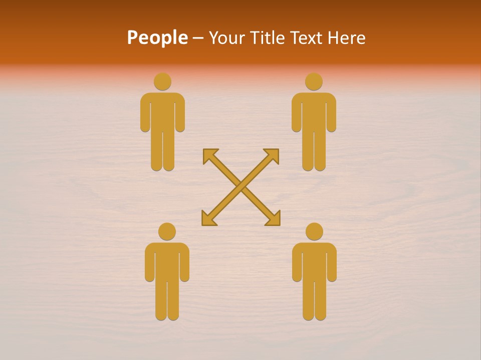 Rundown Wall Hardwood PowerPoint Template