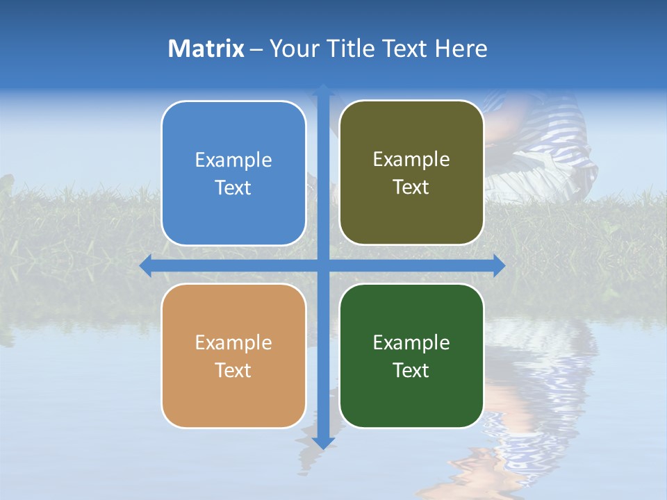 Sunny Healthy Network PowerPoint Template