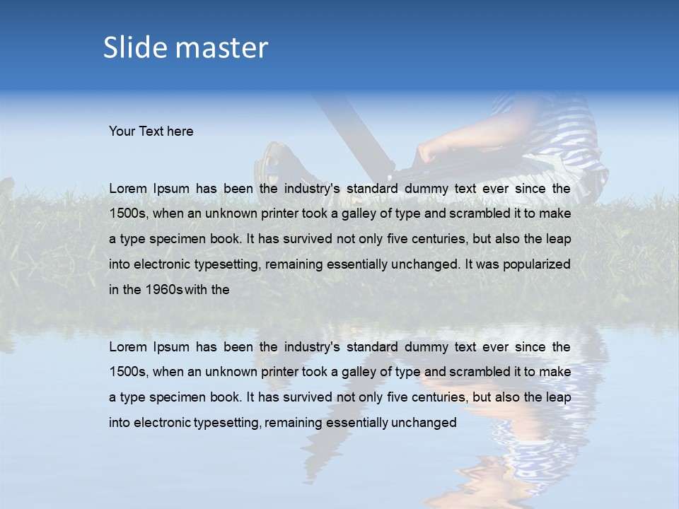 Sunny Healthy Network PowerPoint Template