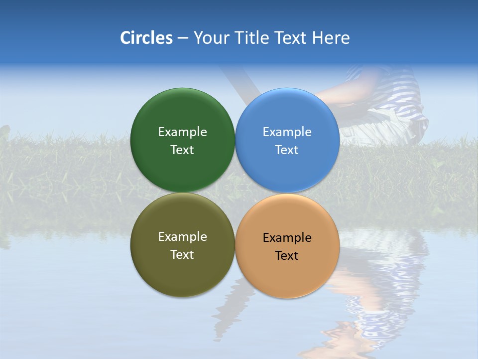 Sunny Healthy Network PowerPoint Template