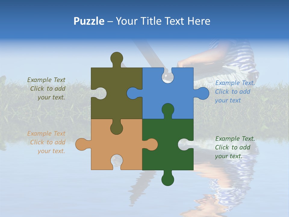 Sunny Healthy Network PowerPoint Template