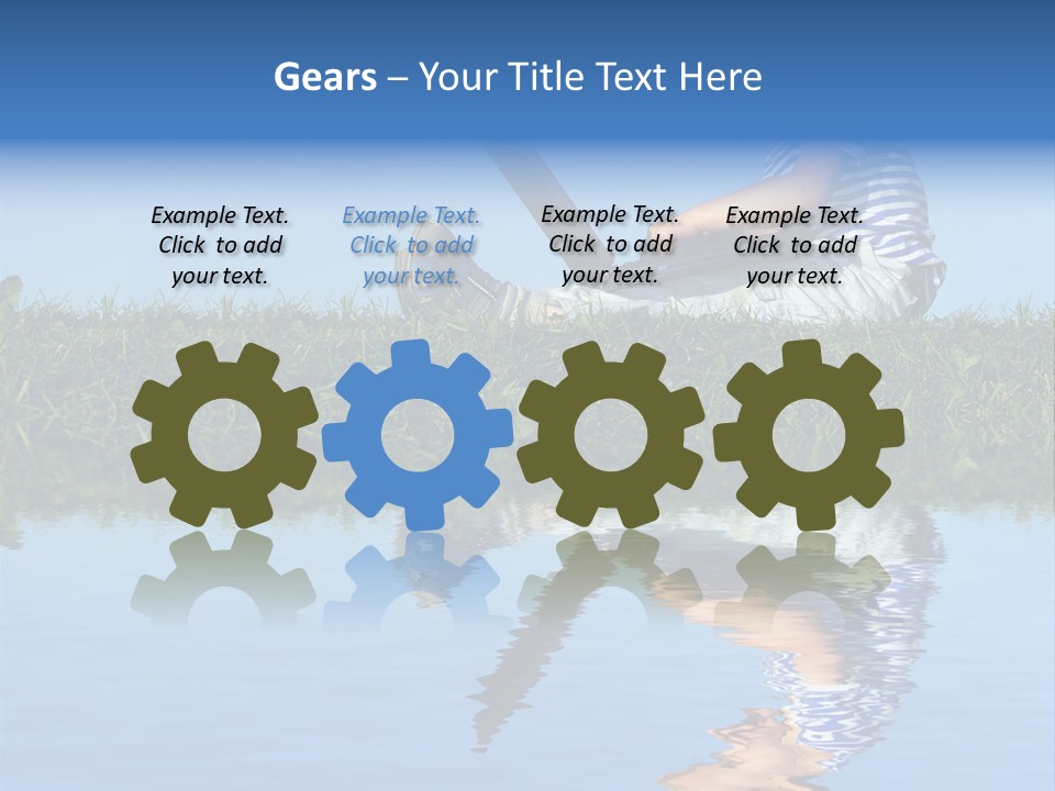 Sunny Healthy Network PowerPoint Template