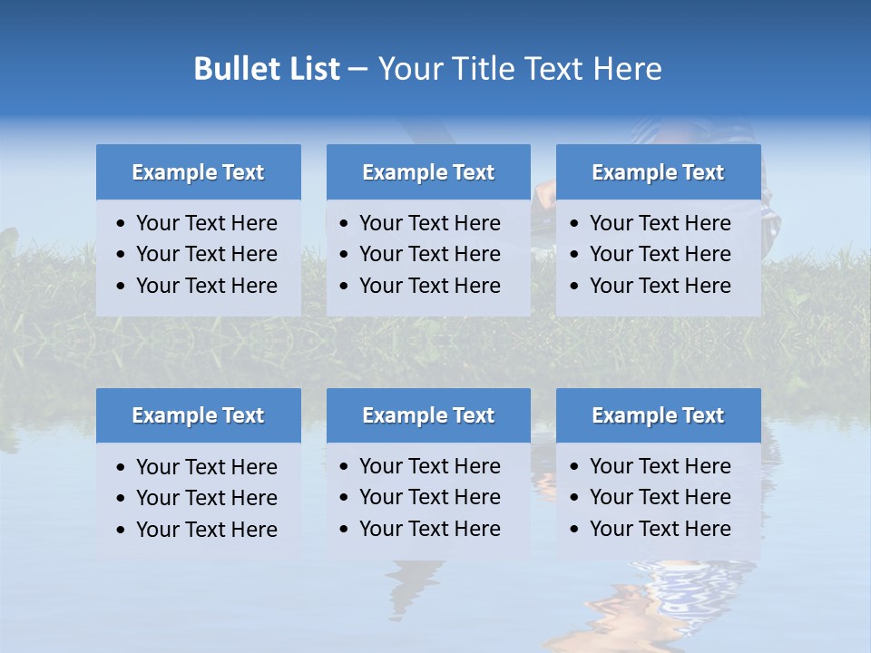 Sunny Healthy Network PowerPoint Template
