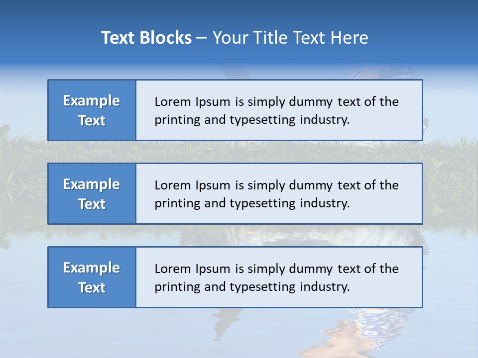 Sunny Healthy Network PowerPoint Template