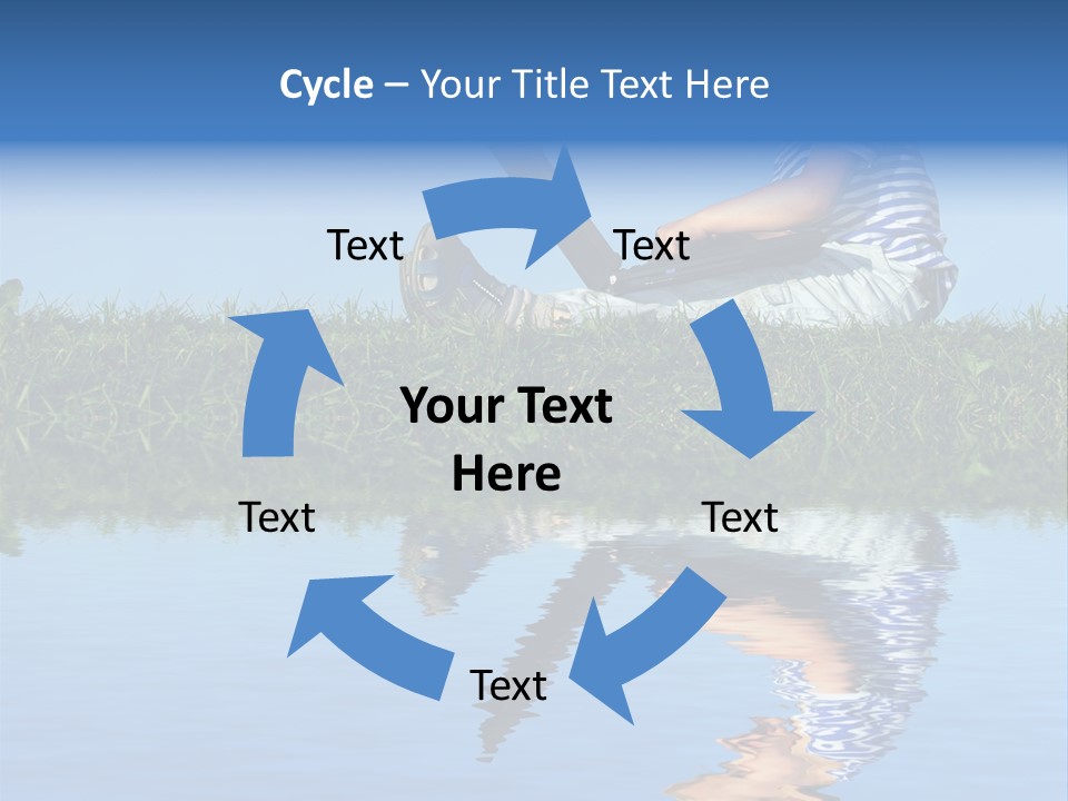 Sunny Healthy Network PowerPoint Template