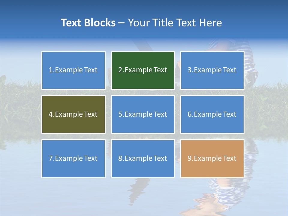 Sunny Healthy Network PowerPoint Template