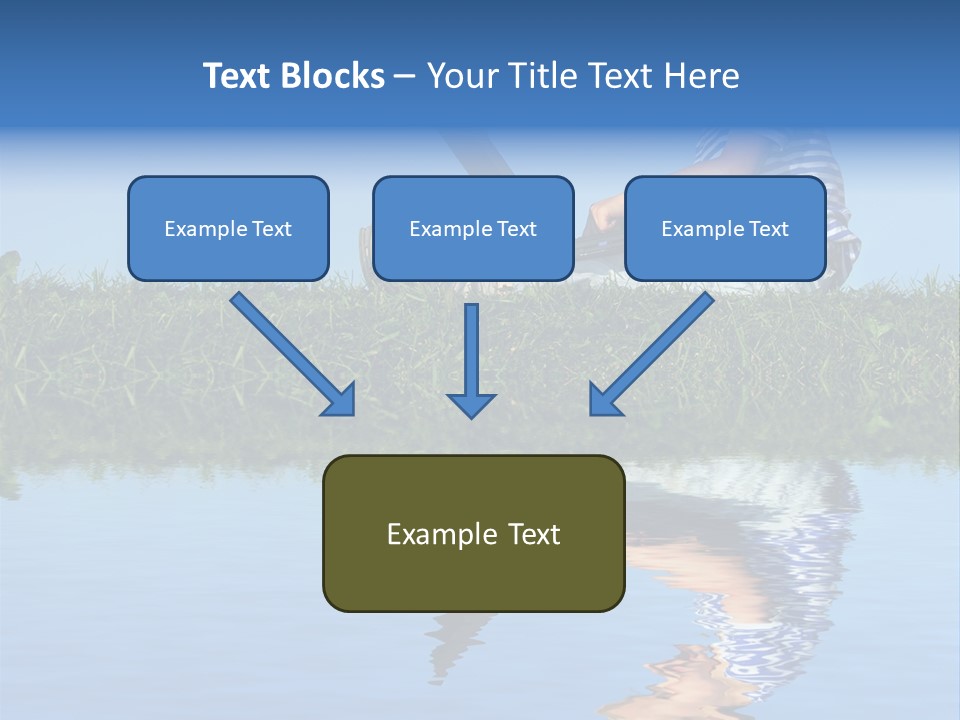 Sunny Healthy Network PowerPoint Template