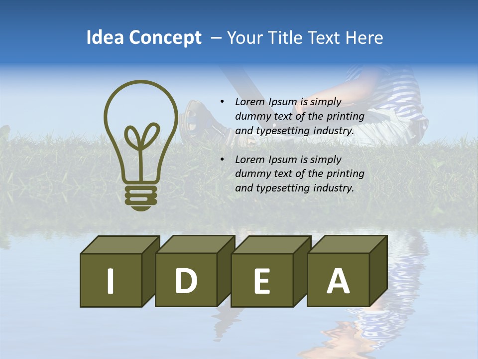 Sunny Healthy Network PowerPoint Template