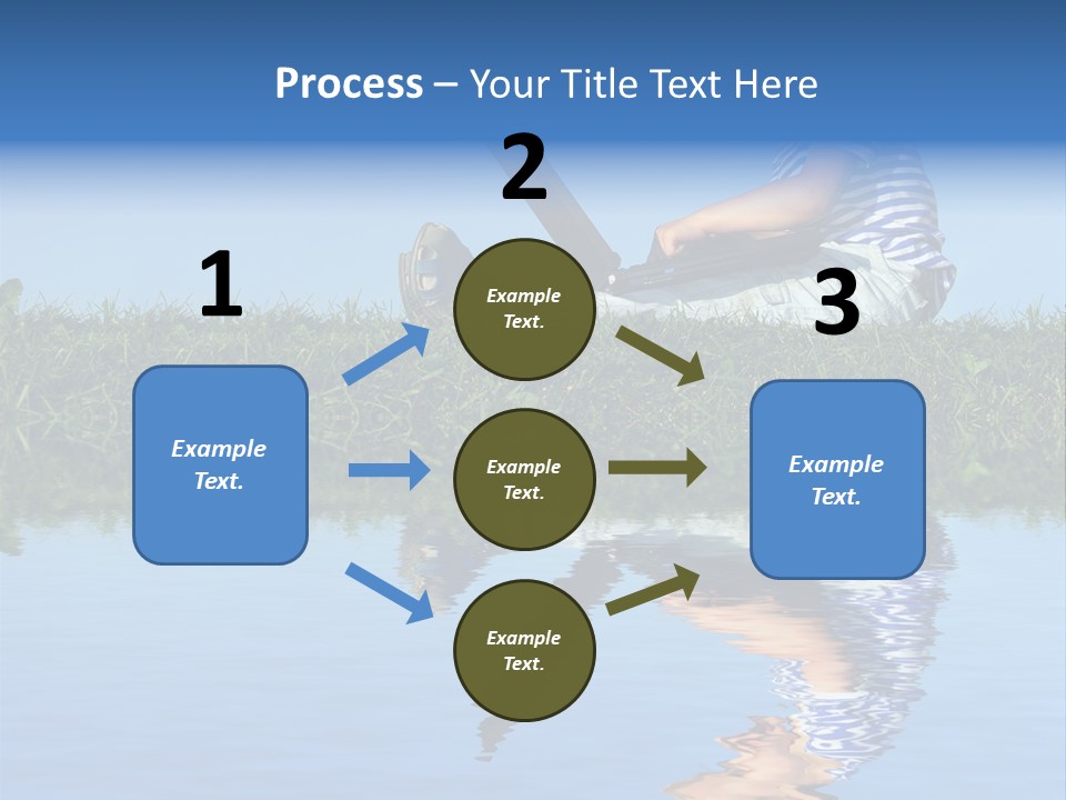Sunny Healthy Network PowerPoint Template