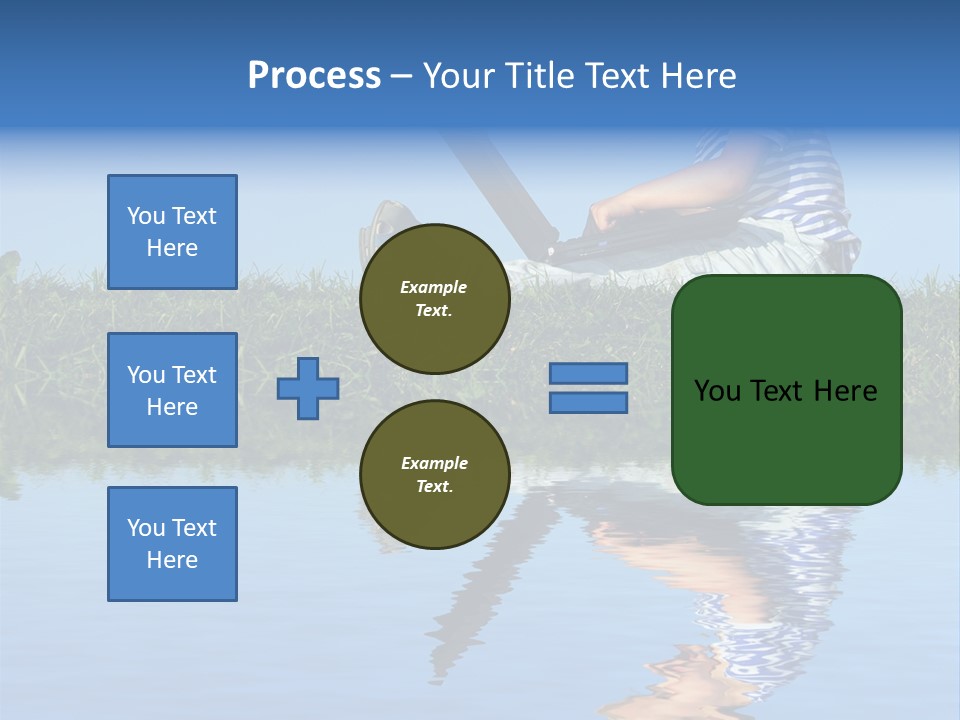 Sunny Healthy Network PowerPoint Template