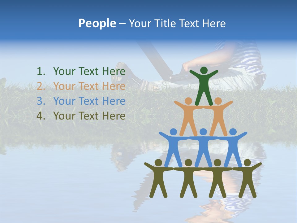 Sunny Healthy Network PowerPoint Template