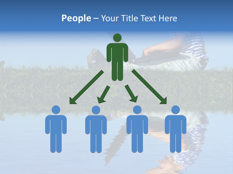 Sunny Healthy Network PowerPoint Template