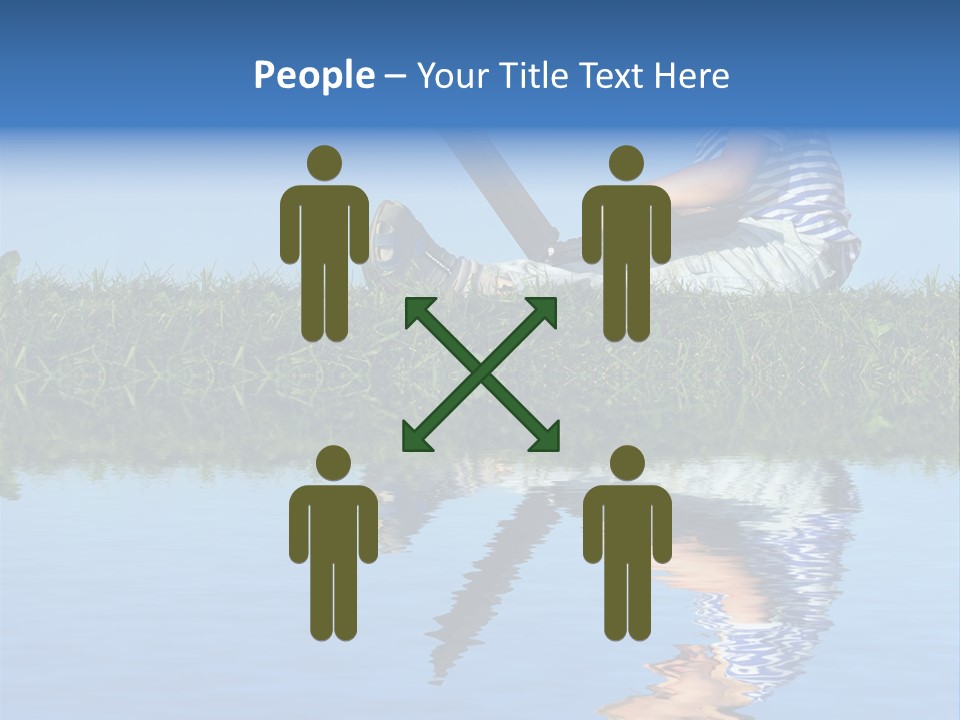 Sunny Healthy Network PowerPoint Template