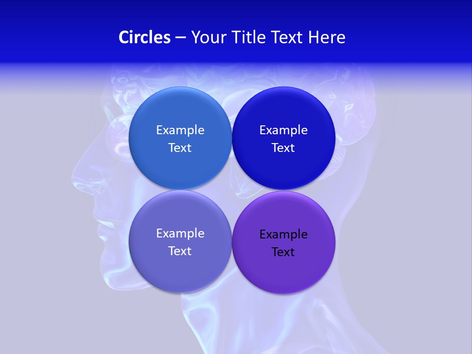 Man Brain Thought PowerPoint Template