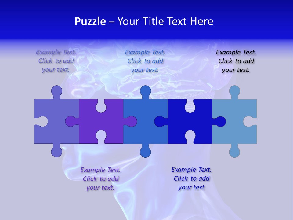 Man Brain Thought PowerPoint Template