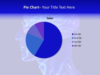 Man Brain Thought PowerPoint Template