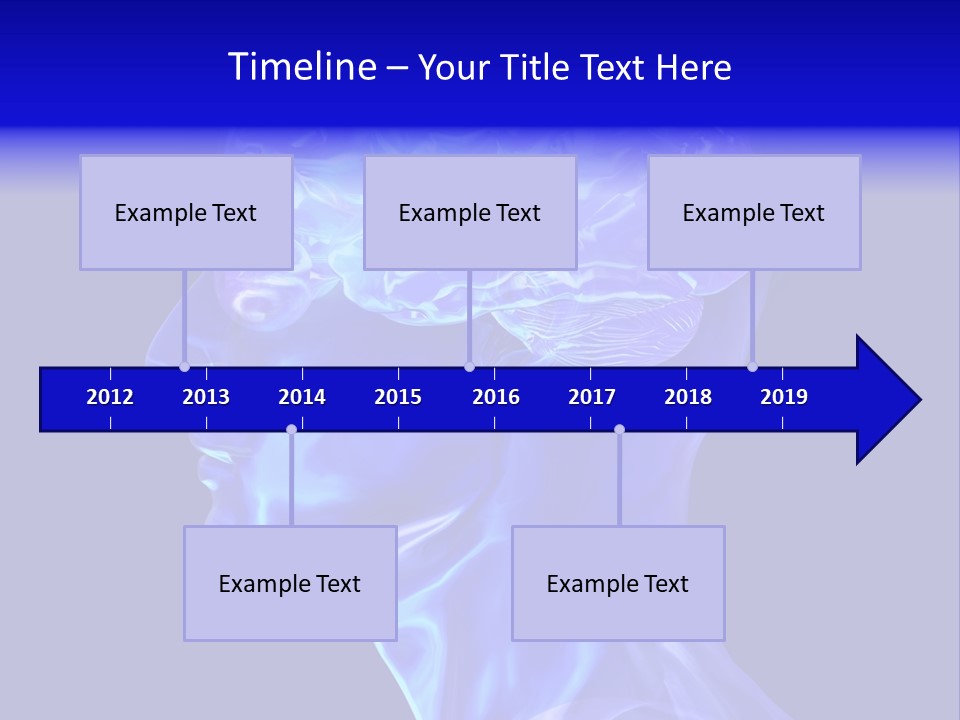 Man Brain Thought PowerPoint Template