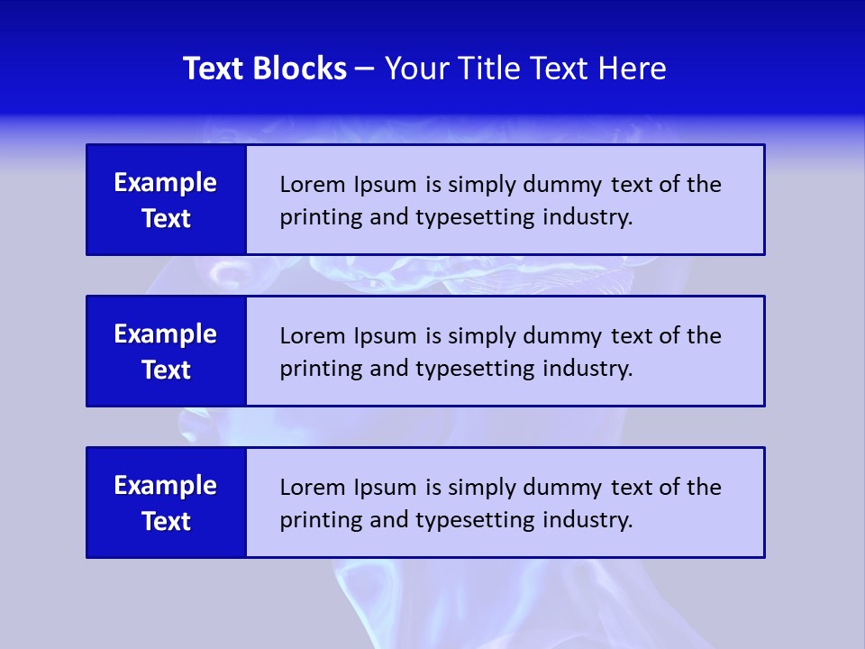 Man Brain Thought PowerPoint Template