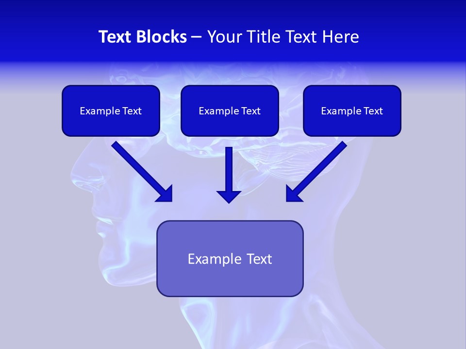 Man Brain Thought PowerPoint Template