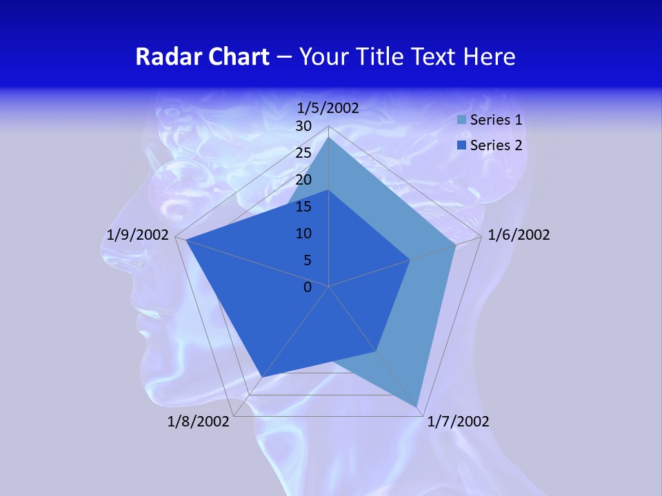 Man Brain Thought PowerPoint Template