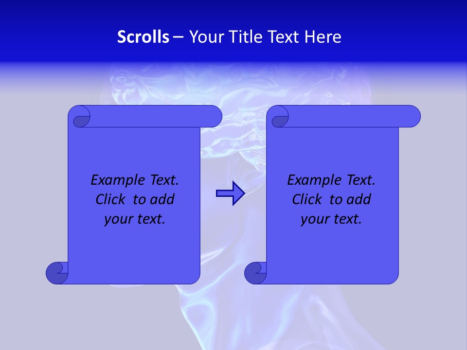 Man Brain Thought PowerPoint Template