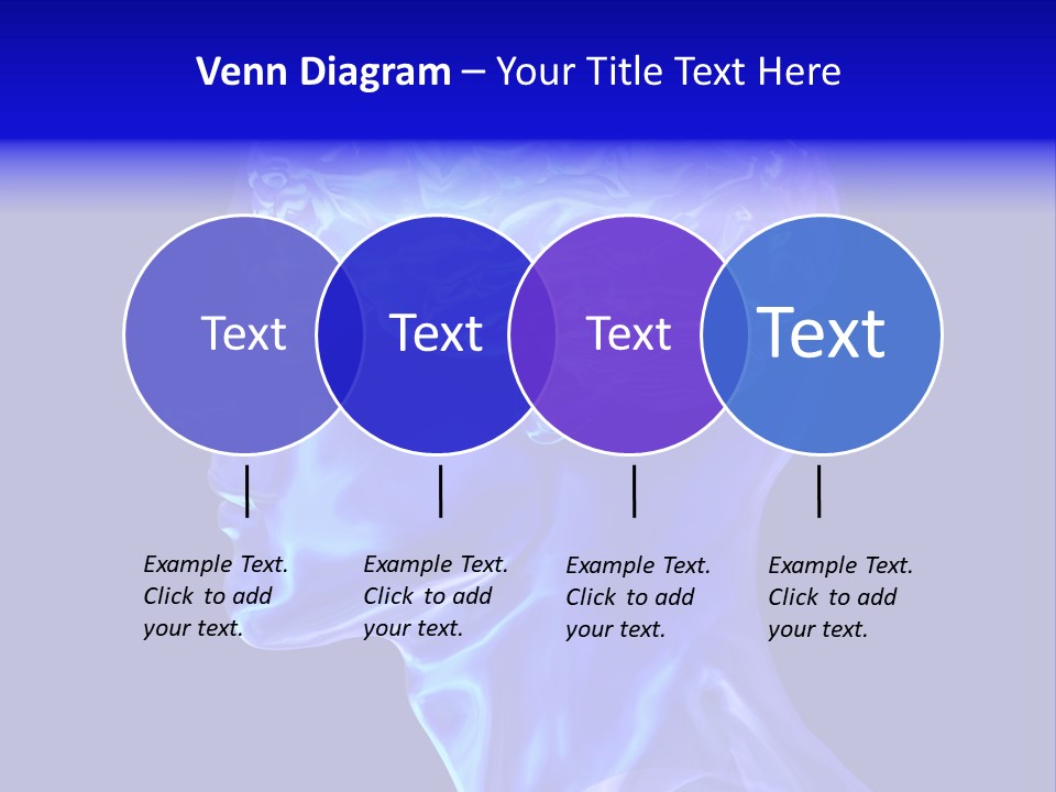 Man Brain Thought PowerPoint Template