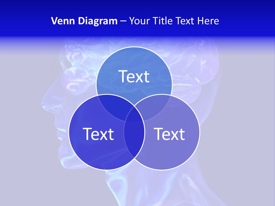 Man Brain Thought PowerPoint Template