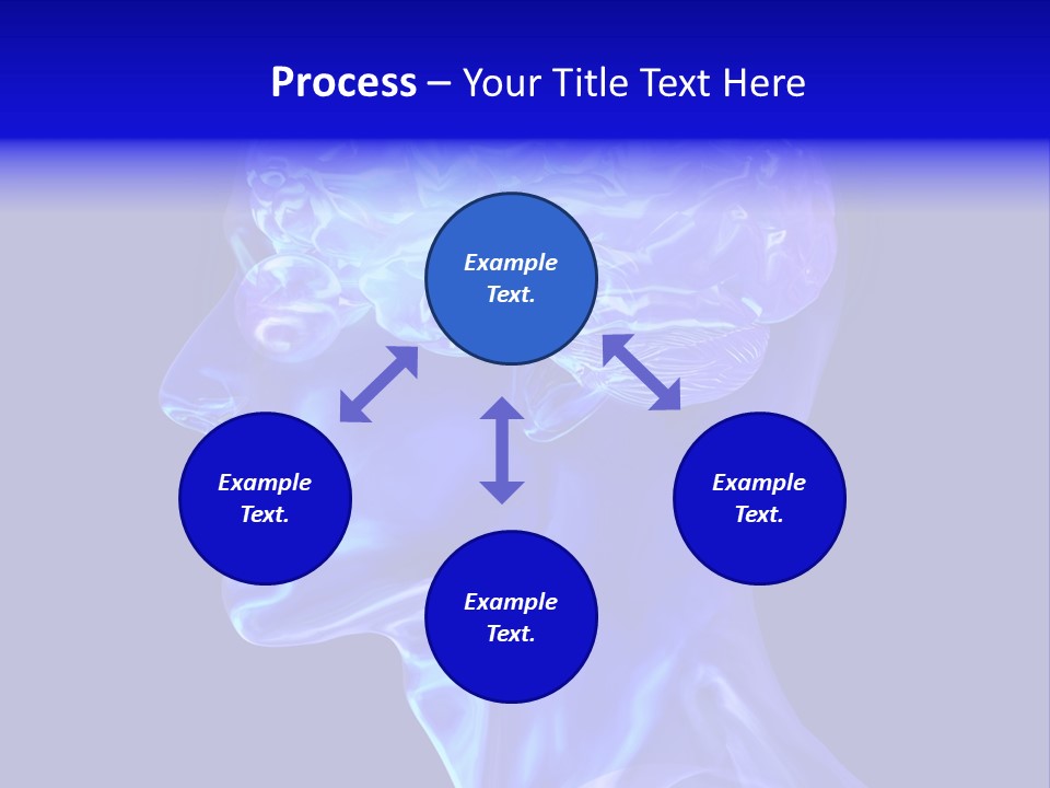 Man Brain Thought PowerPoint Template