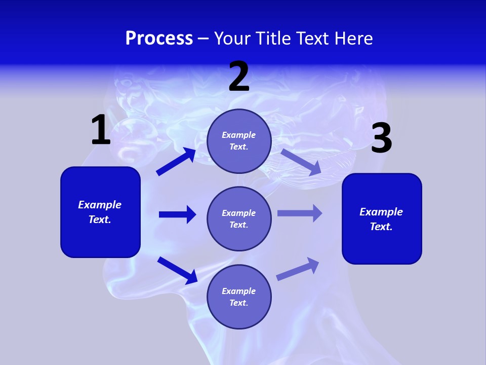 Man Brain Thought PowerPoint Template