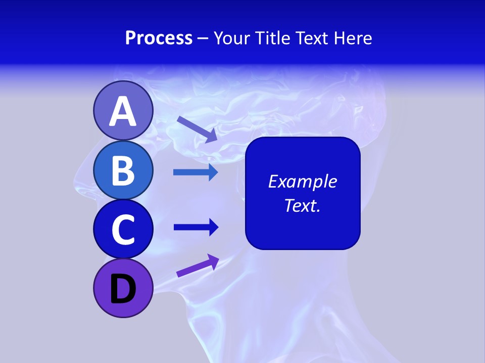 Man Brain Thought PowerPoint Template