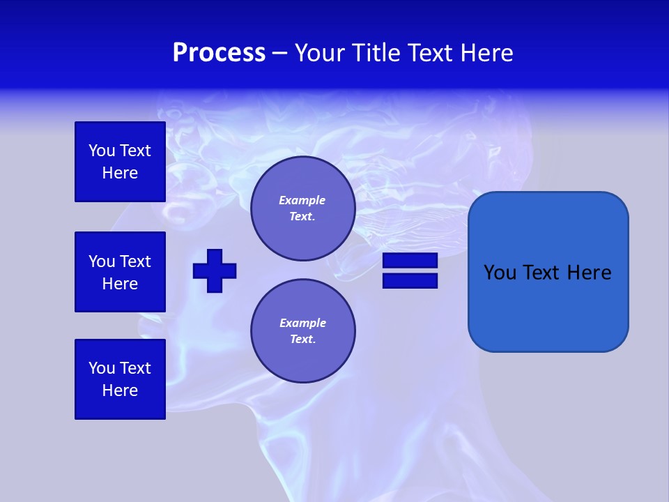 Man Brain Thought PowerPoint Template