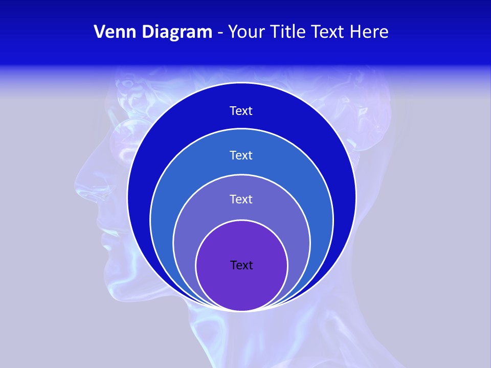 Man Brain Thought PowerPoint Template