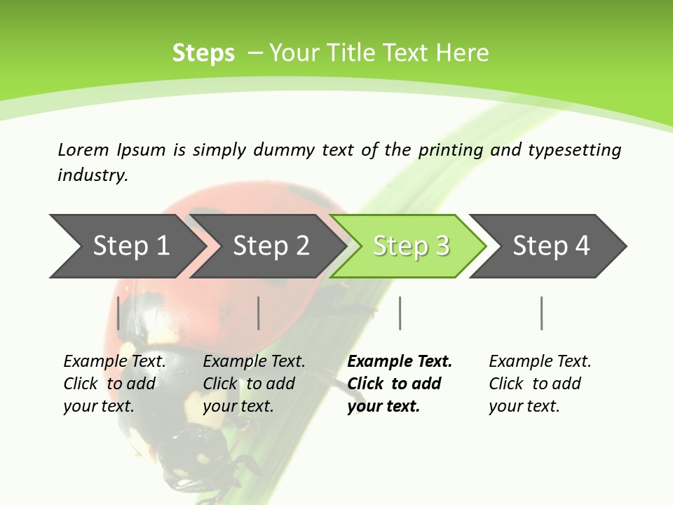 Nature Bright Concept PowerPoint Template