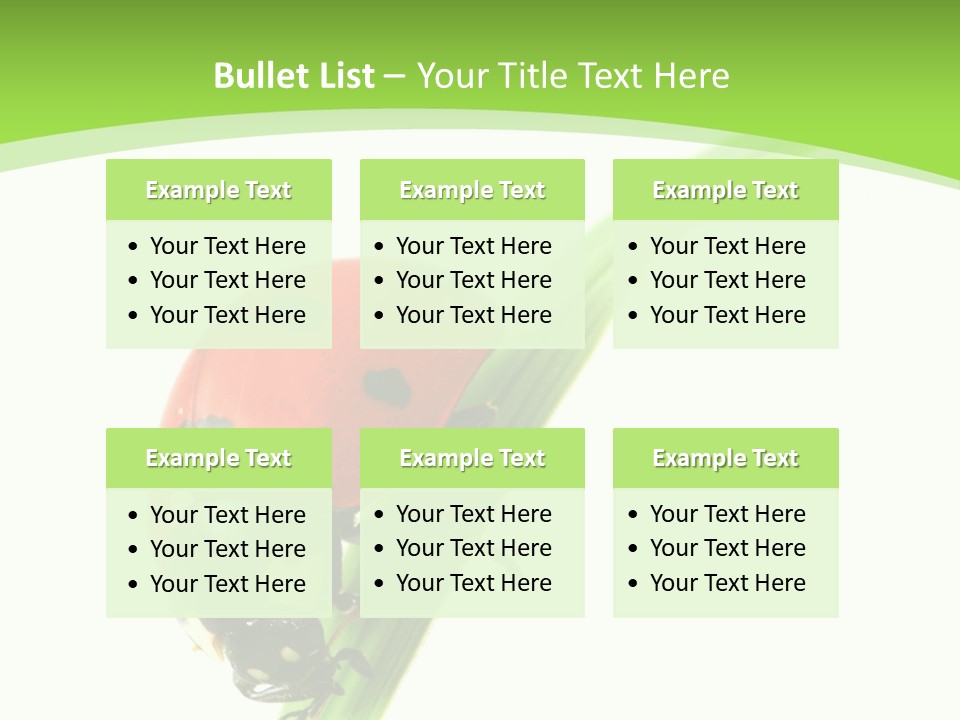 Nature Bright Concept PowerPoint Template