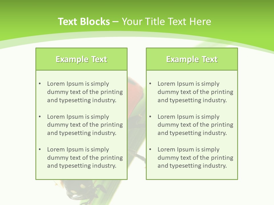Nature Bright Concept PowerPoint Template