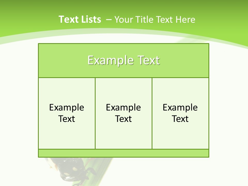 Nature Bright Concept PowerPoint Template