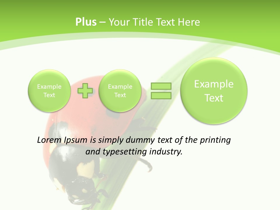 Nature Bright Concept PowerPoint Template