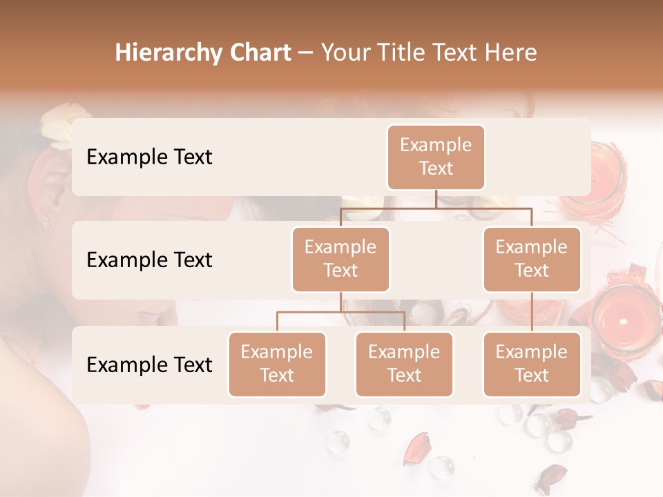 Woman Wellbeing Lying PowerPoint Template