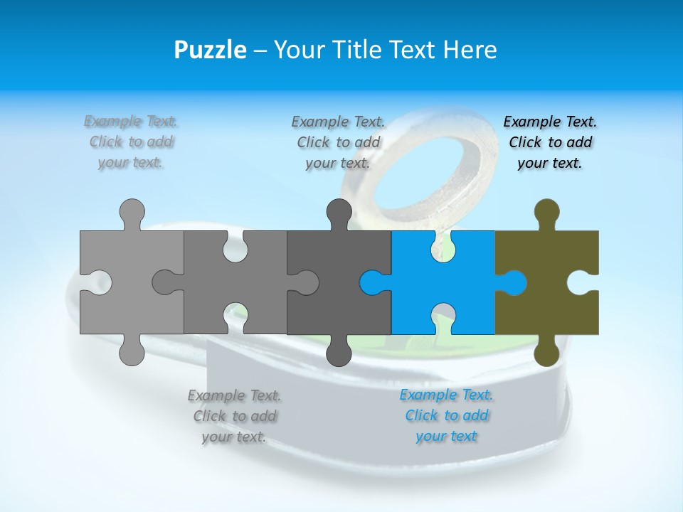 Fit Texture Access PowerPoint Template