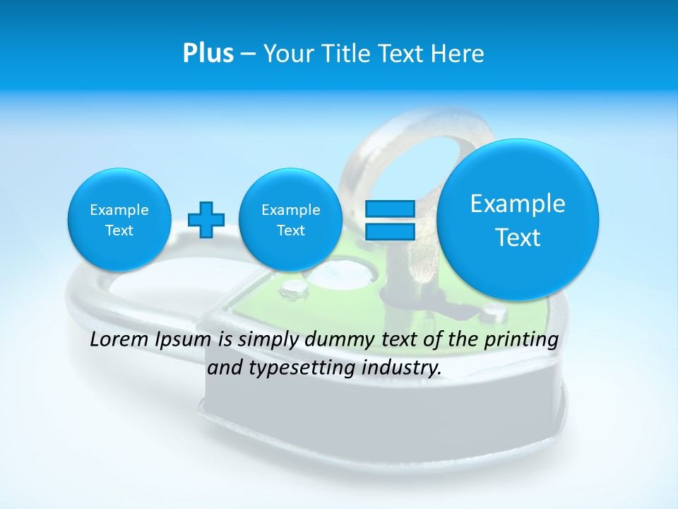 Fit Texture Access PowerPoint Template