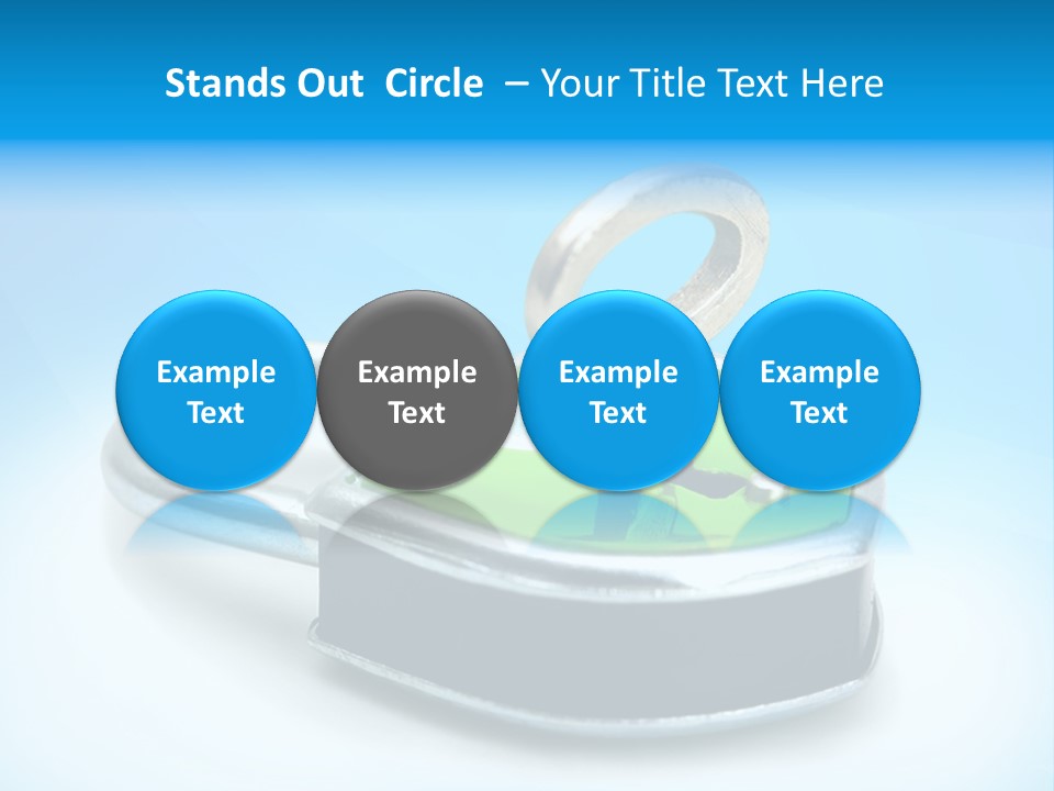 Fit Texture Access PowerPoint Template