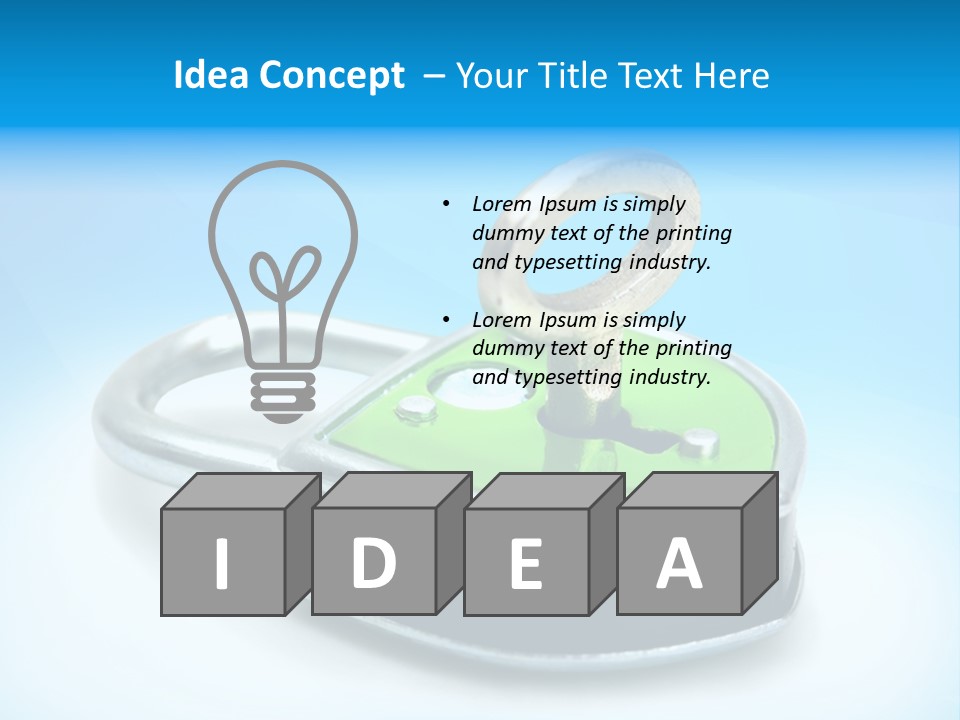 Fit Texture Access PowerPoint Template
