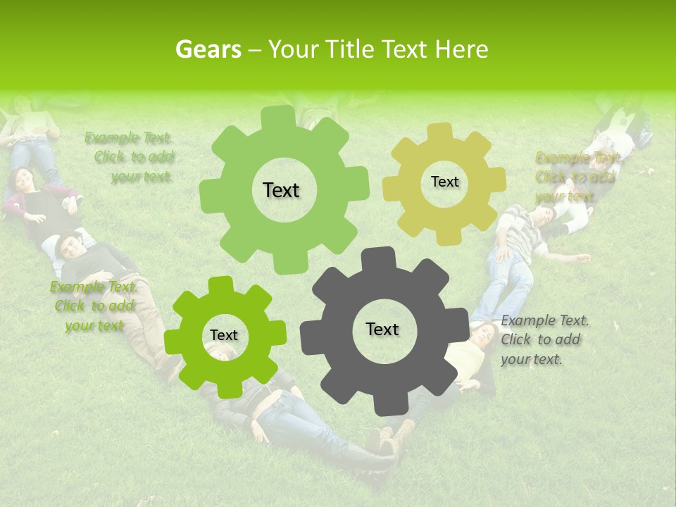 People Friendship Attractive PowerPoint Template