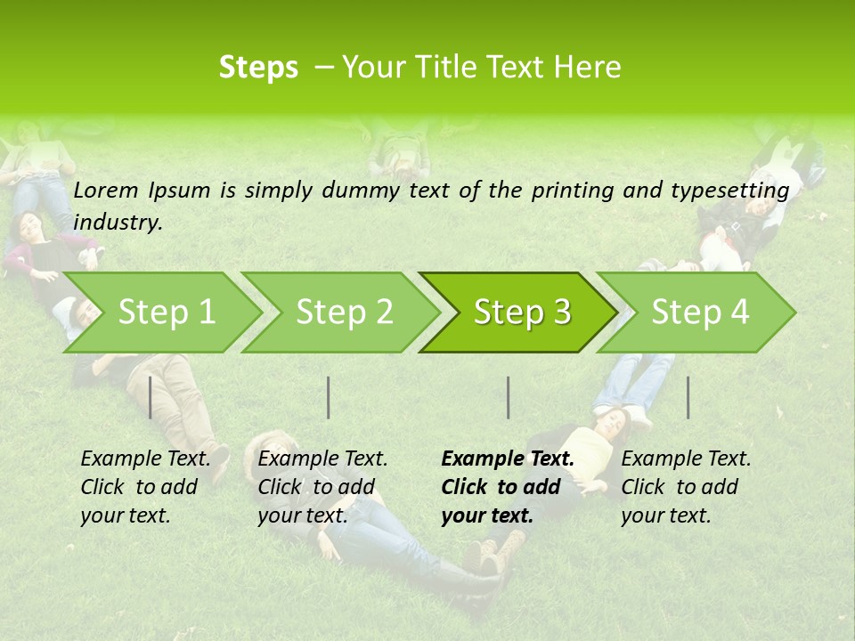 People Friendship Attractive PowerPoint Template